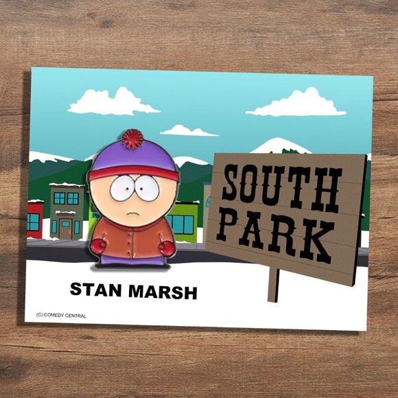 STAN MARSH from SOUTH PARK Collectible Enamel Pin - Picture 1 of 2